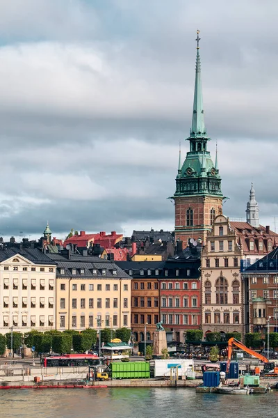 Het landschap van Stockholm stad, Zweden — Stockfoto