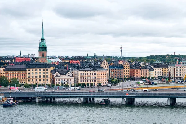瑞典斯德哥尔摩市的景观 — 图库照片