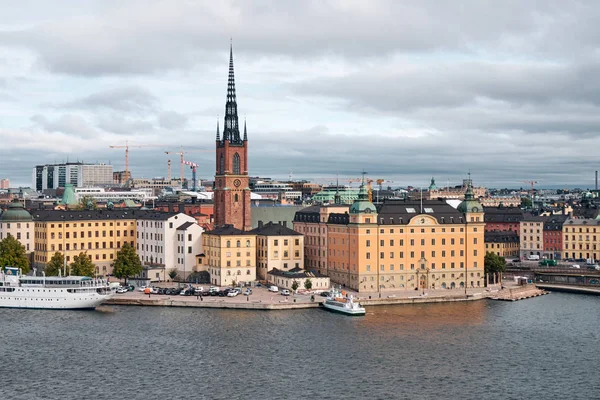Het landschap van Stockholm stad, Zweden — Stockfoto