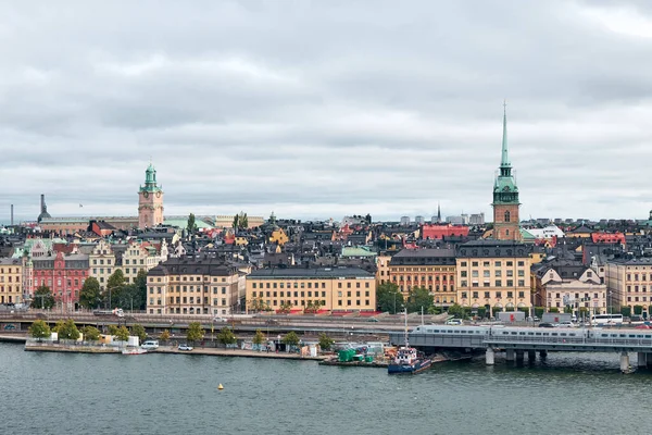 Die landschaft von stockholm city, schweden — Stockfoto