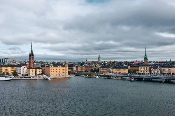 Het landschap van Stockholm stad, Zweden — Stockfoto