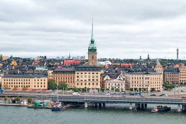 瑞典斯德哥尔摩市的景观 — 图库照片