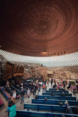 Temppeliaukion Kilisesi, Helsinki, Finlandiya