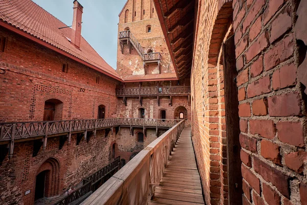 Тракайский замок, Литва — стоковое фото