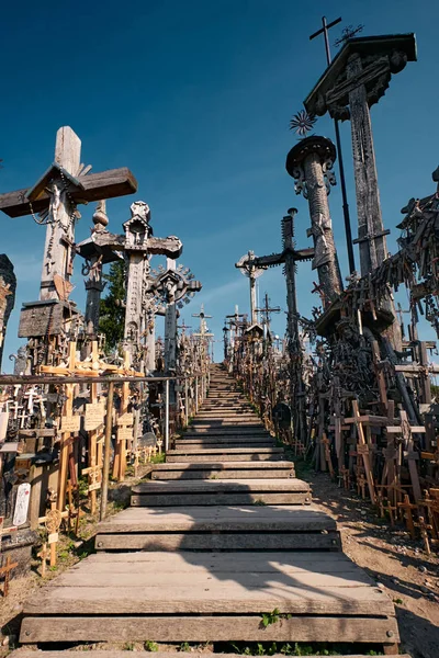 Hill of Crosses, Lithuania — Stock Photo, Image