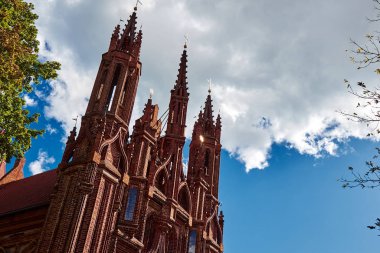 St. Anne Kilisesi, Vilnius Şehri, Litvanya