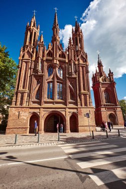 St. Anne Kilisesi, Vilnius Şehri, Litvanya
