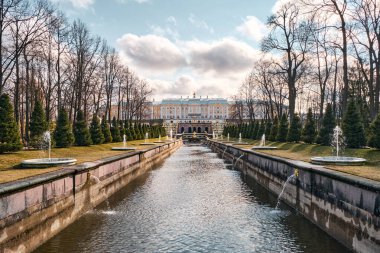peterhof palace, saint petersburg, Rusya Federasyonu