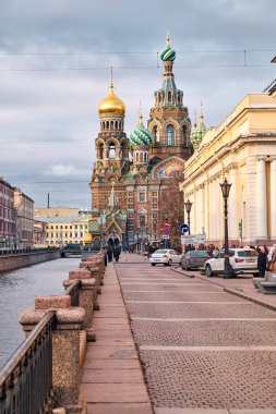 Kilisenin Savior dökülen kan, Saint Petersburg, Rusya Federasyonu
