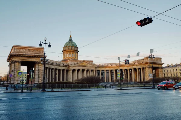 Kathedrale von Kazan, Sankt Petersburg, Russland — Stockfoto