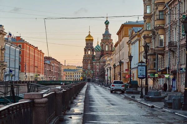 A Igreja do Salvador em Sangue Derramado, São Petersburgo, Rússia — Fotografia de Stock