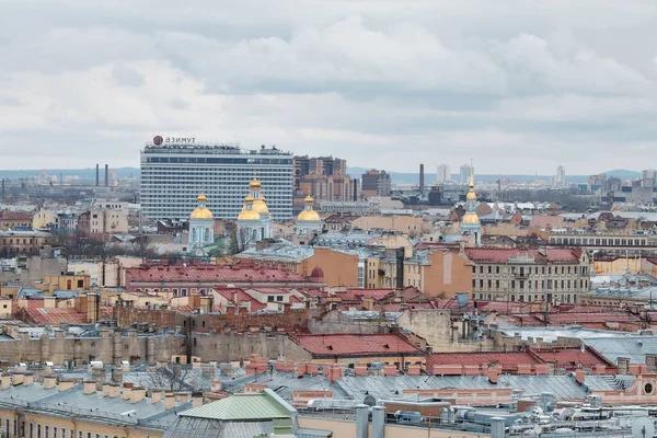 A vista aérea da cidade de São Petersburgo, Rússia — Fotografia de Stock
