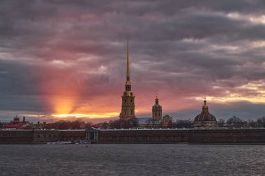 Peter ve Paul Kalesi St. Petersburg, Rusya 'da