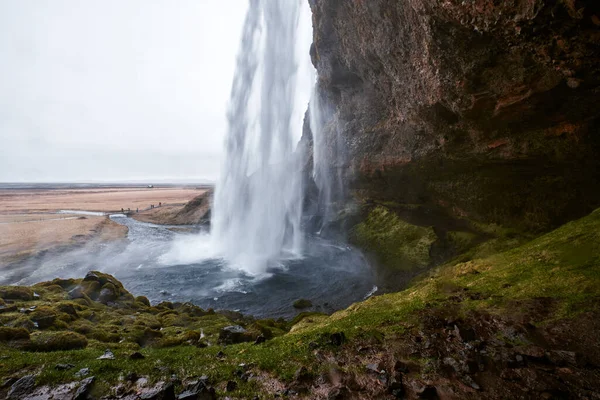 Paisaje Alrededor Cascada Seljalandsfoss Islandia — Foto de Stock