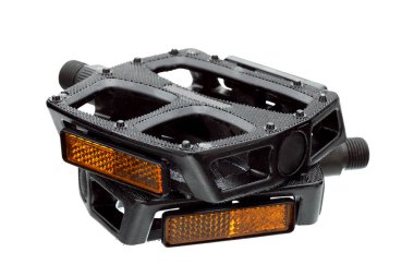 Bir ışık yansıtıcı ile pedallar.