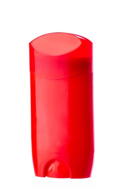 Kırmızı renk deodorant.