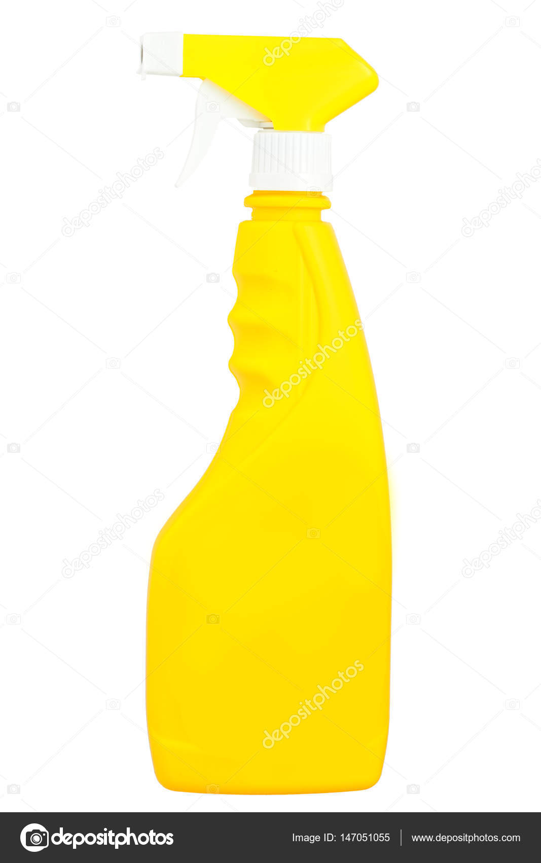 Download Plain Yellow Plastic Trigger Spray Bottle With Clipping Path Stock Photo Image By C Bespaliya 147051055