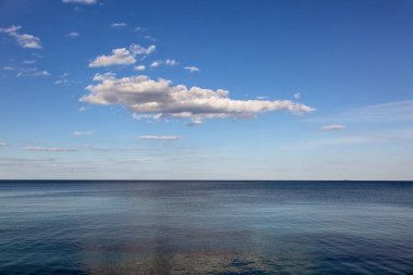 deniz manzara, yatay imge.