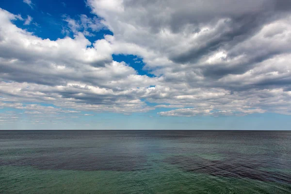 Det hav landskapet, horisontell bild. — Stockfoto