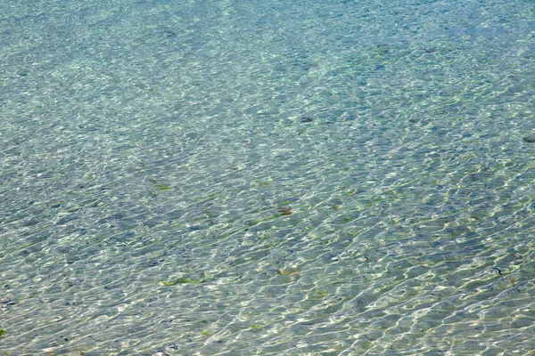 Ondas de água do mar fechar . — Fotografia de Stock