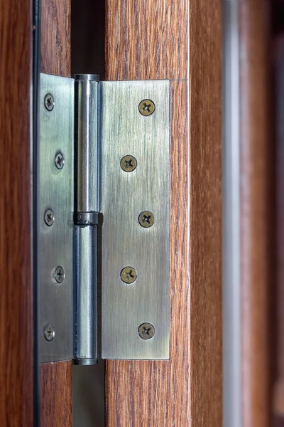 Door hinge furniture. — Stock Photo, Image