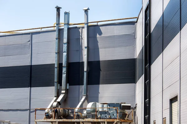 Endüstriyel havalandırma sistemi.