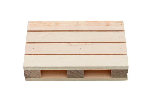 The wood pallet isolated. — Stock Photo, Image