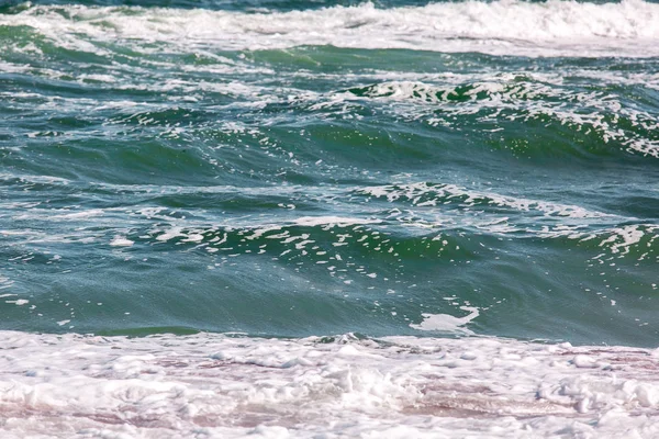 Fırtına dalga deniz, deniz arka plan. — Stok fotoğraf