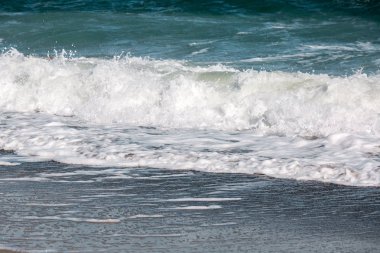 Fırtına dalga deniz, deniz arka plan.
