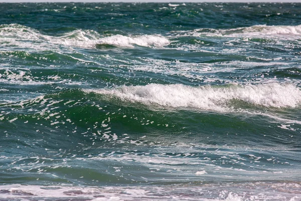 De zee storm Golf, mariene achtergrond. — Stockfoto