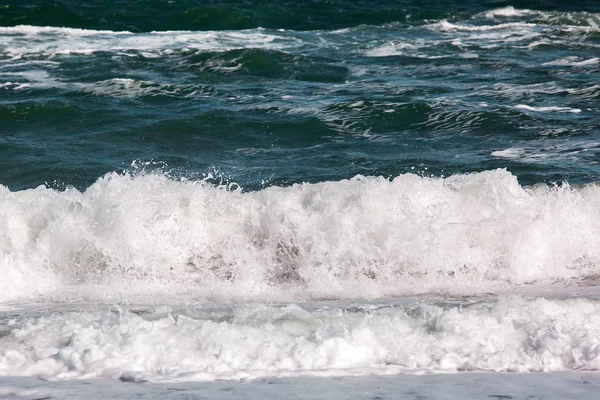 Fırtına dalga deniz, deniz arka plan.