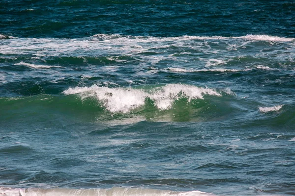 The sea storm wave, marine background. — Stock Photo, Image