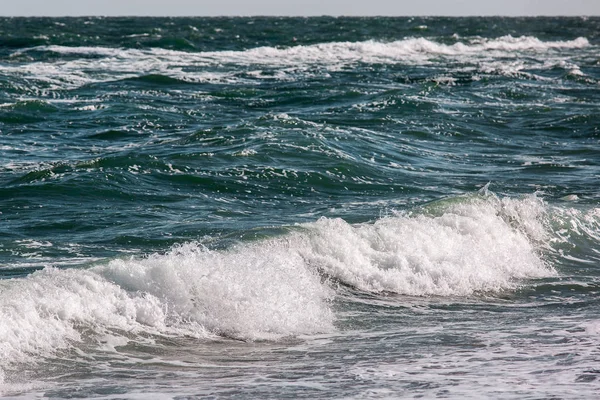 Fırtına dalga deniz, deniz arka plan.