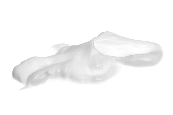 Απομονωμένη κρέμα γάλακτος κοσμητική. — Φωτογραφία Αρχείου