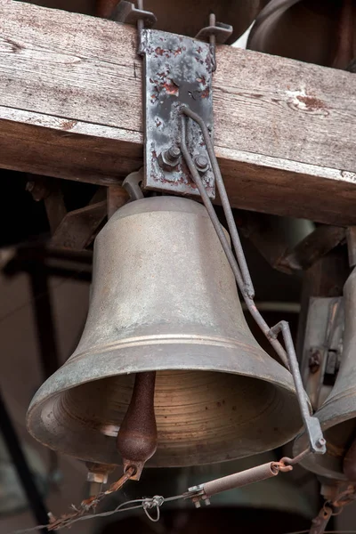 The church bell, close up.