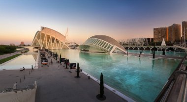 Panorama de la Ciudad de las Artes y las Ciencias de Valencia