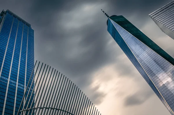 Centro de comercio mundial — Foto de Stock