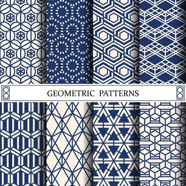 Геометрический Векторный Шаблон Фона Веб Страницы Текстур Поверхности — стоковый вектор