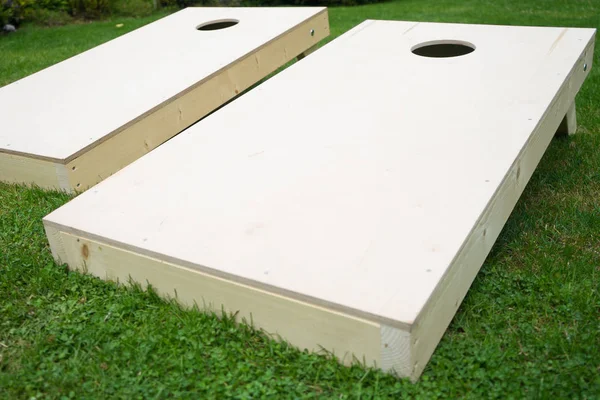 Cornhole 보드 레저 게임 — 스톡 사진