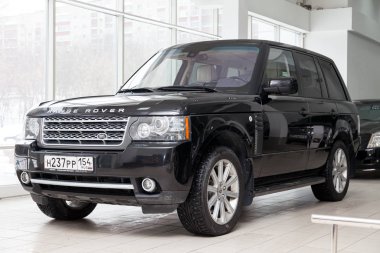 Siyah kullanılmış Land Rover Range Supercharger 2010 ile ön V