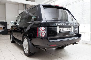 Siyah kullanılmış Land Rover Range Supercharger 2010 ile ön V