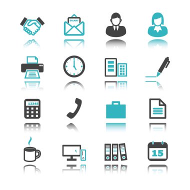 Office simgeleri yansıması ile