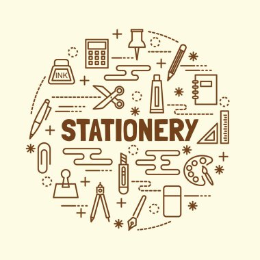 ileti örneği en az ince çizgi Icons set