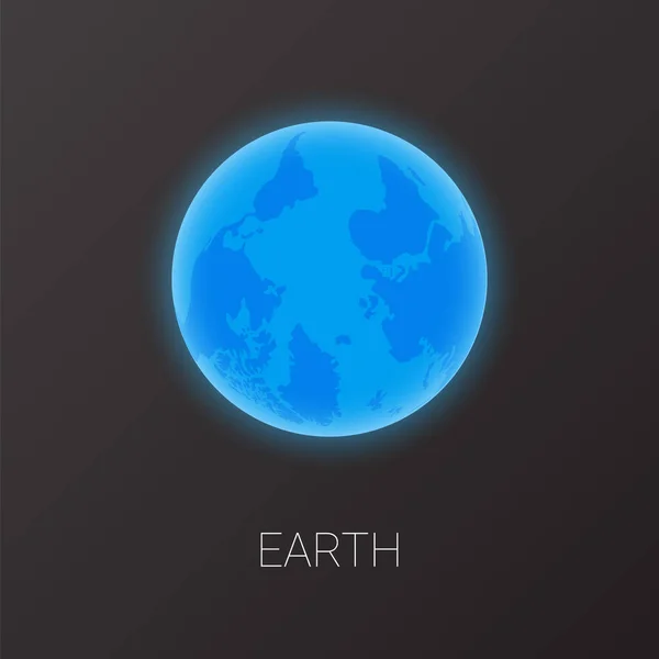 地球ベクトル デザイン — ストックベクタ