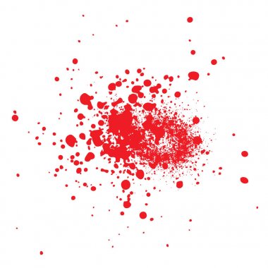 kan sıçrama vektör