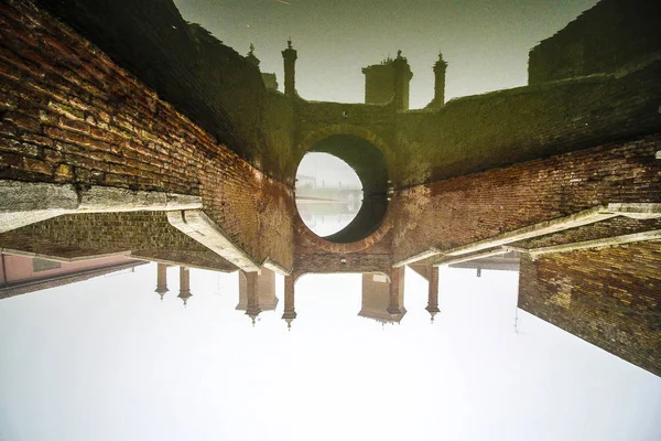 Comacchio Comune Italiano 22298 Abitanti Della Provincia Ferrara Emilia Romagna — ストック写真