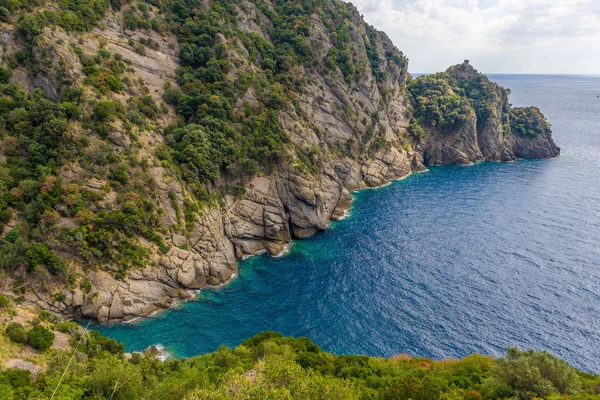 Das Naturschutzgebiet von Portofino — Stockfoto