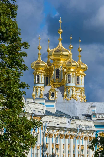 Palacio de Catalina en Pushkin — Foto de Stock