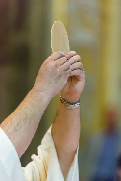 Obřad Eucharistii — Stock fotografie