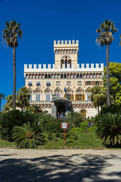 Villa Negrotto Cambiaso in Arenzano — Stock Photo, Image